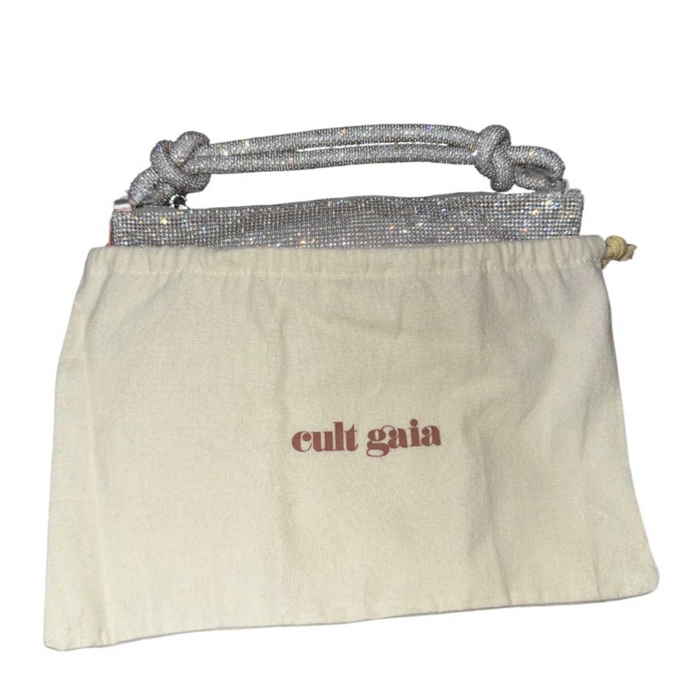 Cult Gaia š¤ Hera Nano Knotted Embellished Shoulder Bag - Picture 11 of 13